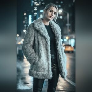 Sterling Stall Vintage Teddy Coat
